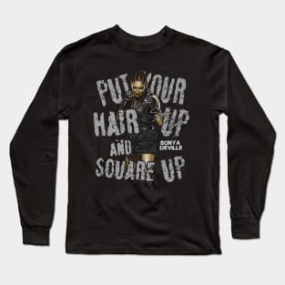 Sonya Deville Hair Up Square Up Long Sleeve T-Shirt